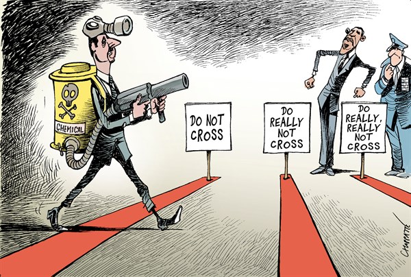 Assad - do not cross
